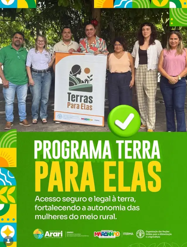 PROGRAMA TERRA PARA ELAS EM ARARI..