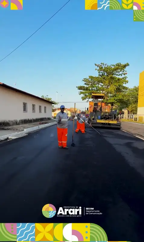 Arari de Asfalto Novo!