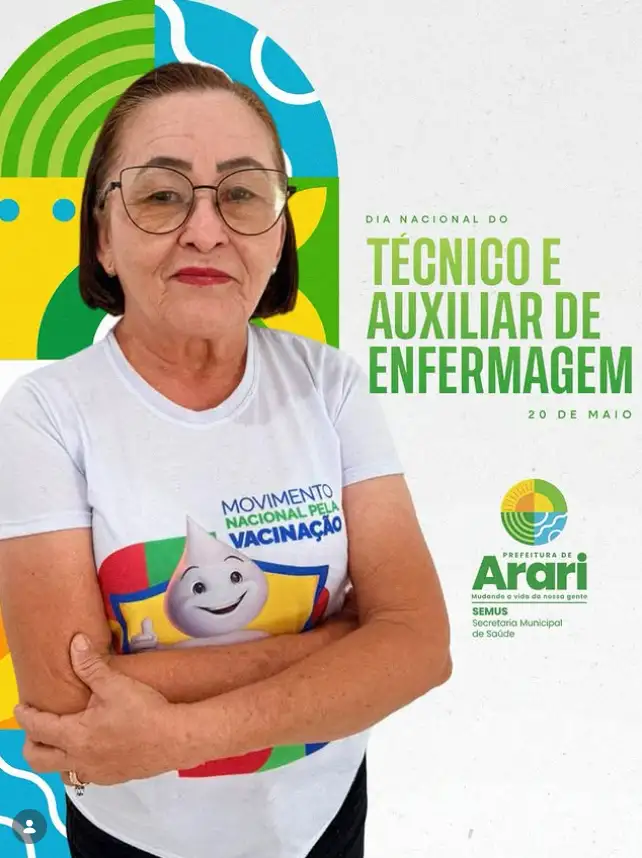 Hoje celebramos aqueles que dedicam suas vidas ao cuidado, acolhimento e compromisso com a saúde da nossa população.