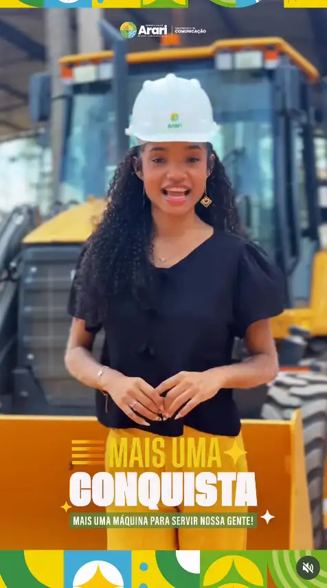 ARARI GANHA NOVA RETROESCAVADEIRA!