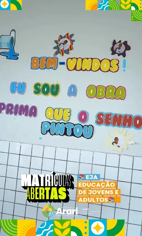 Faça a sua matrícula na EJA!