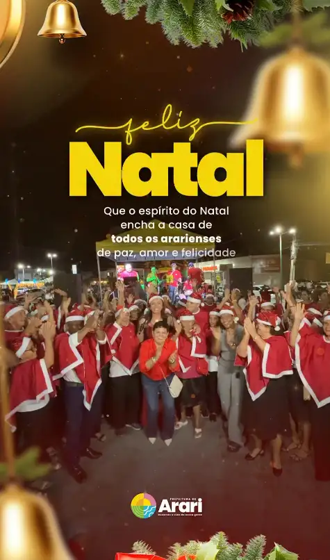 Feliz Natal, Arari!