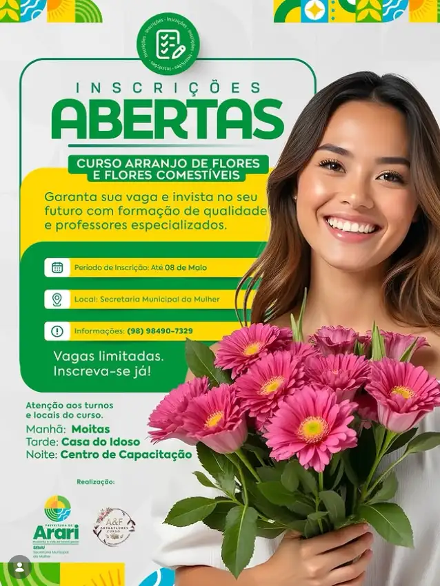 INSCRIÇÕES ABERTAS!
