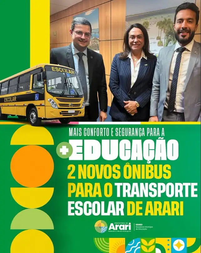 Mais Educação para Arari!