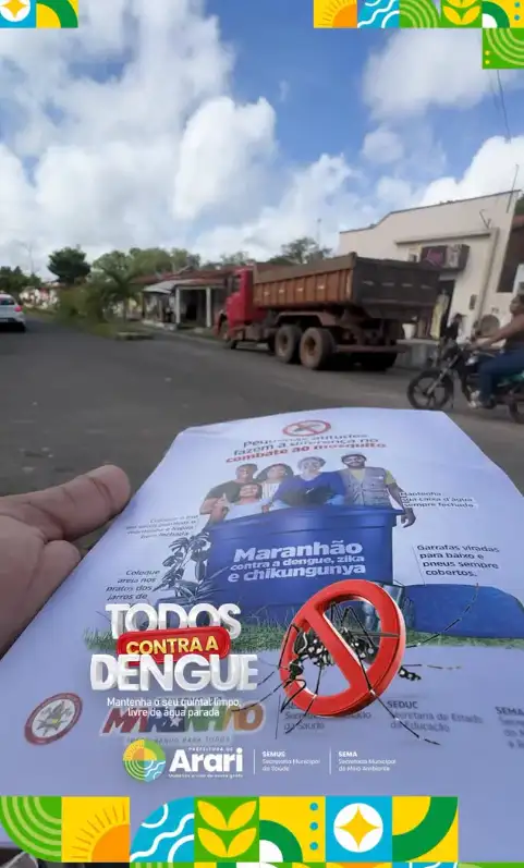 ARARI EM AÇÃO CONTRA A DENGUE0!
