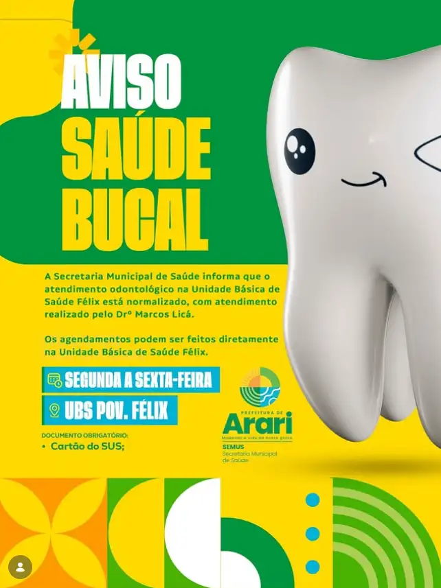 Atenção, meu povo!