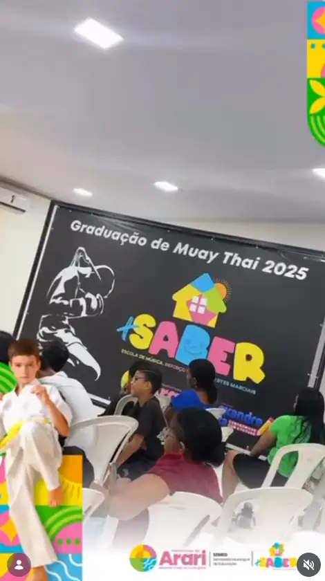 No último sábado, a Escola de Artes Marciais teve a honra de realizar a graduação dos alunos de Muay Thai