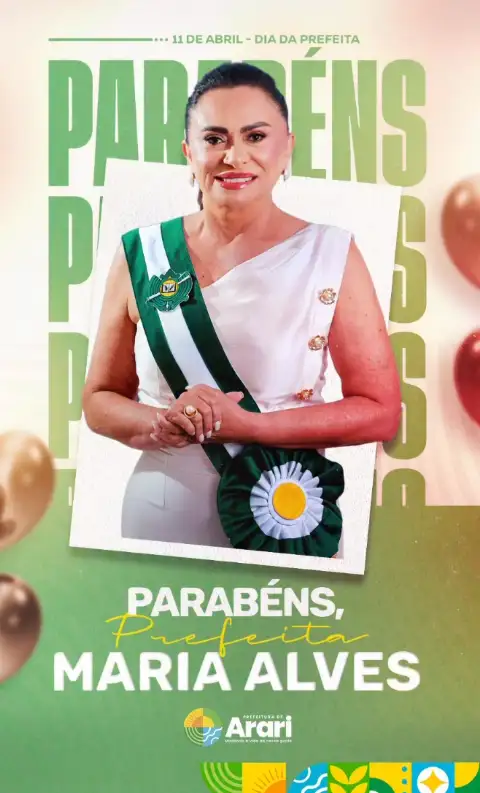 Hoje celebramos o Dia da Prefeita, uma data para reconhecer o compromisso, a dedicação e o trabalho incansável de quem c