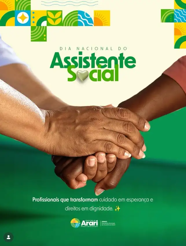 Neste Dia Nacional do Assistente Social, homenageamos profissionais que dedicam suas vidas ao cuidado, à escuta e à gar