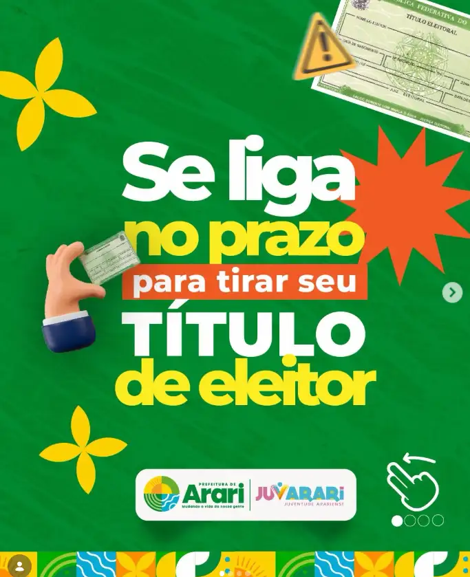 ATENÇÃO, JUVENTUDE!