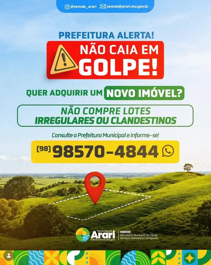 ATENÇÃO, ARARI!