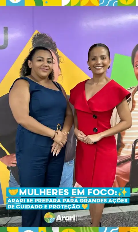 A Prefeitura de Arari, por meio da Secretaria da Mulher, participou de reunião de alinhamento para a Caravana “Maranhão
