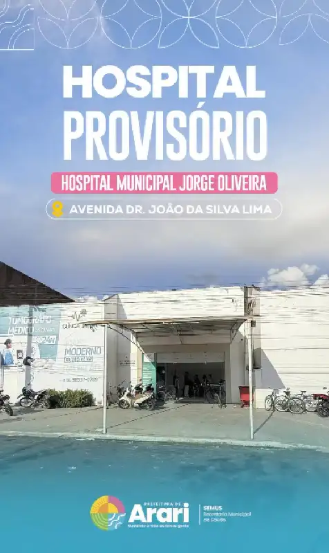 O Hospital Jorge Oliveira está em reforma, mas a saúde de Arari não pode esperar!