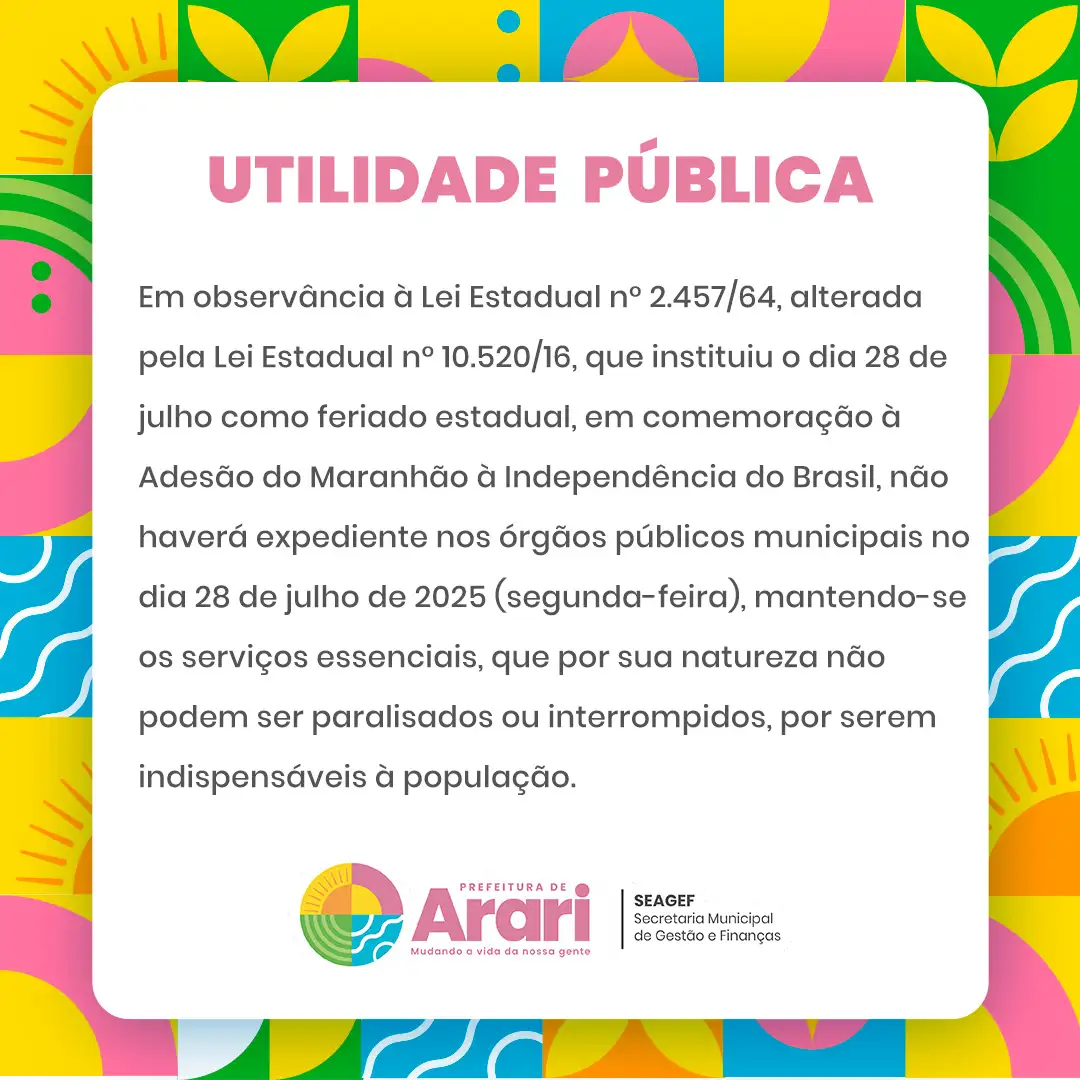 UTILIDADE PÚBLICA