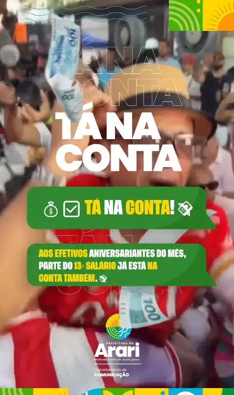 TÁ NA CONTA, MEU POVO!