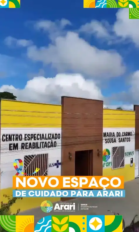 Novo espaço de cuidado para Arari!