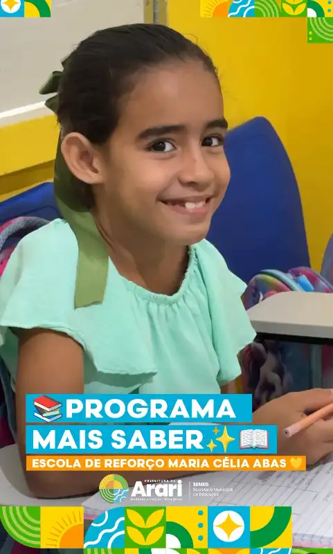 Educação que transforma vidas em Arari!