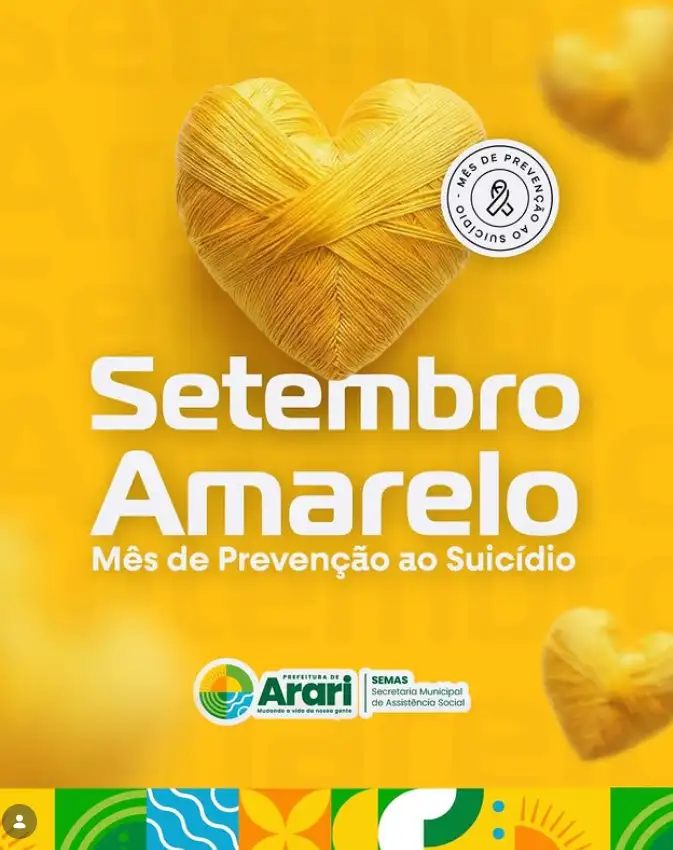 A Secretaria Municipal de Assistência Social de Arari reforça, neste mês de conscientização