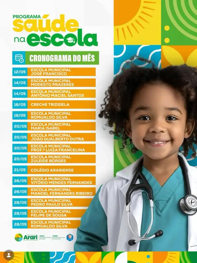 Semana Saúde na Escola: