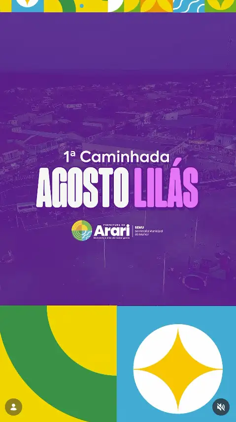 FOI LINDO! ARARI UNIDA PELO FIM DA VIOLÊNCIA CONTRA A MULHER!