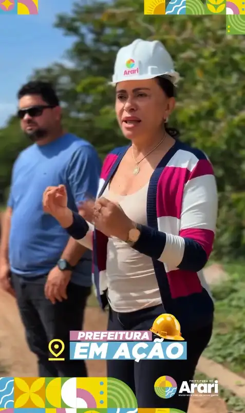 Estradas que ligam o povo e fazem Arari crescer!