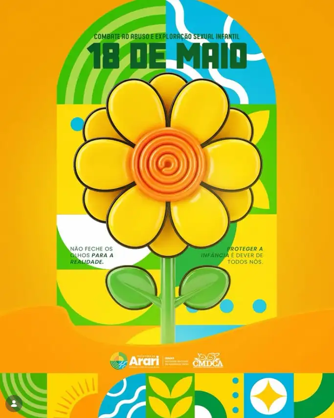 18 de Maio | Combate ao Abuso e à Exploração Sexual Infantil.
