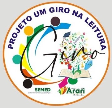 Logo do projeto Giro na Leitura.